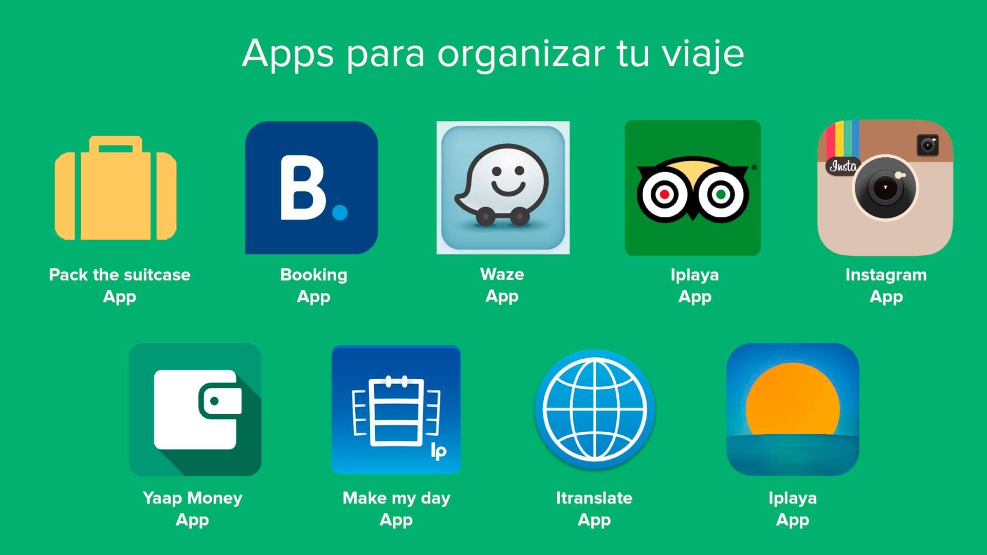 aplicaciones para viajar