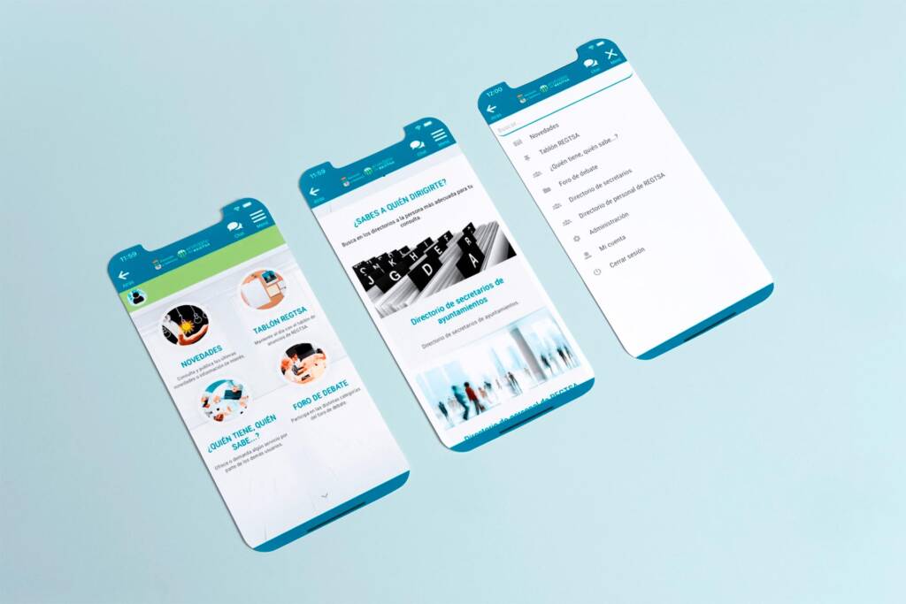 Aplicación móvil Enrédate con REGTSA