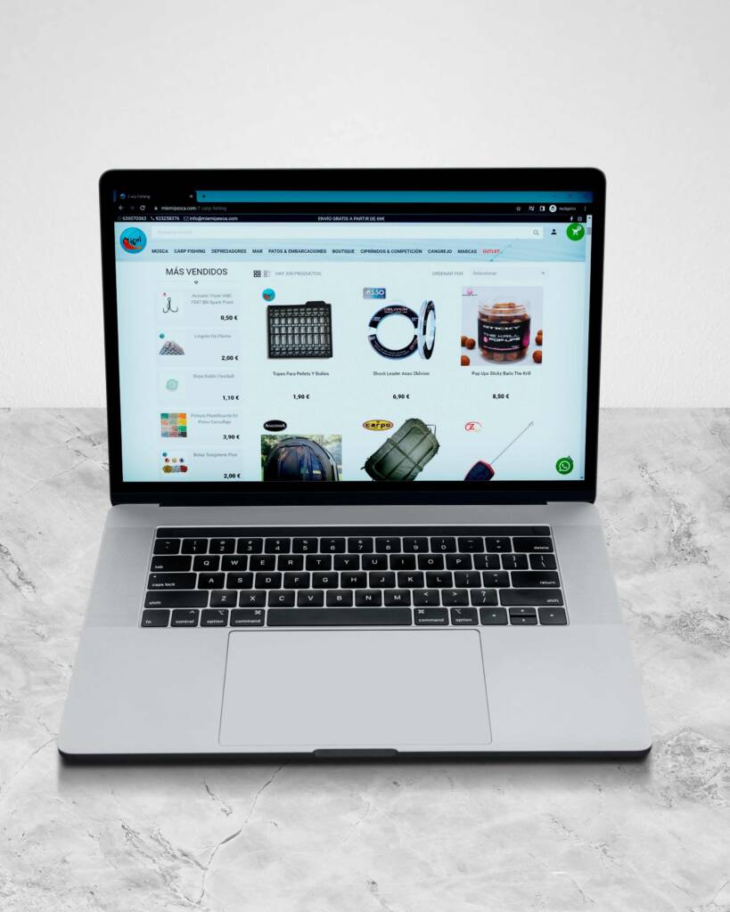 Sitio web Miemi Pesca