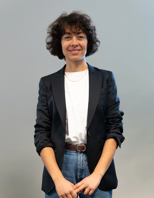 María García, diseñadora web del Departamento de Desarrollo