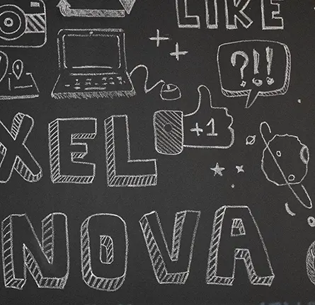 Mural de la oficina de Pixel Innova