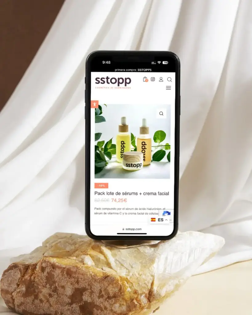 eCommerce Sstopp Cosmética